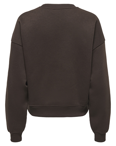 Only - ONLHappy Sweatshirt - Coffee Bean